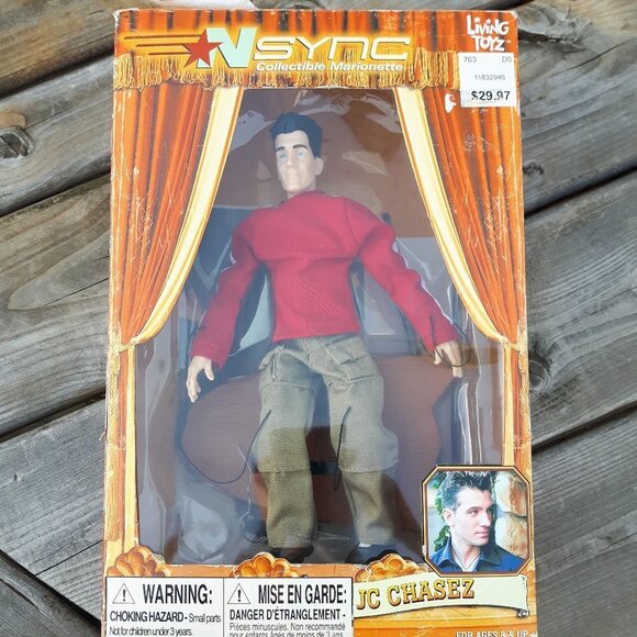 Retro NSync Doll NIB JC Chasez Excellent Quality - Picture 1 of 6